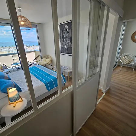 Vue Panoramique Sur Bassin,Piscine Et Terrasse Appartement Arcachon Buitenkant foto